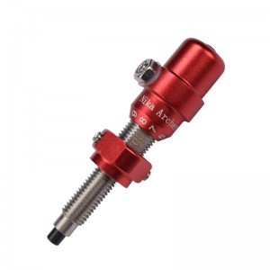 Nika Bueskydning 250001 Plastik kernestempel til bueskydning Recurve Bow Shooting Skrue-trykknap