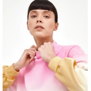 Tie-Dye Strikket Pullover