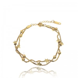 Europæisk og amerikansk rustfrit stål armbånd