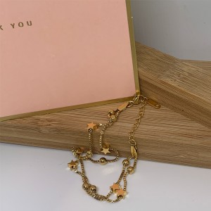 Europæisk og amerikansk rustfrit stål armbånd