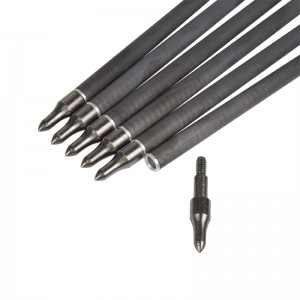 Elong Outdoor 113024 ID6.2mm SP400 Carbon Fiber Arrow Bueskydning Udendørs skydespil