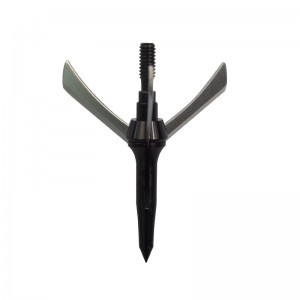Nika Bueskydning 15B022 3 Blades Broadhead med rustfrit stål Blades Crossbow Hunting Arrowheads