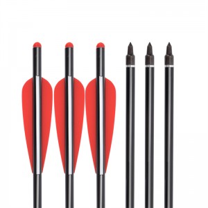 Elong Outdoor 114470 18inch Aluminum Bolt Archery Crossbow Bolts Outdoor Shooting