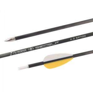Elong Outdoor 110322 ID4.2mm SP700 Carbon Fiber Arrow Bueskydning Recurve Bow Shooting
