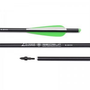 Elong Outdoor 116049-04 ID7.62mm 20inch Rollfiberglass Bolt Bueskydning Skydsbo Bolte