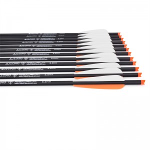 Elong Outdoor 114494 ID7.62mm 16inch Rollfiberglass Bolt TPU Vanes Bueskydning ved hjælp af