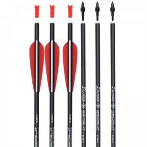 Elong Outdoor 116048-01 ID7.62mm 18inch Rollfiberglass Bolt Archery Crossbow Bolts