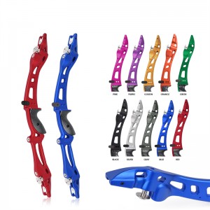 Nika Archery 221006 25inch ILF 6061 Aluminium Bueskydning Riser til Recurve Bow -måloptagelse