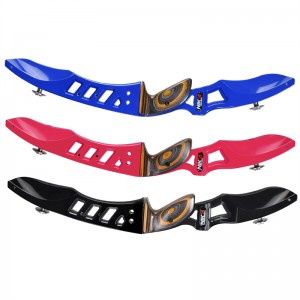 Nika bueskydning 220011 21inch ILF LH Recurve Bow Riser for bueskydige teenagere udendørs sportsskydning