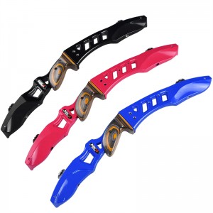 Nika bueskydning 220011 21inch ILF LH Recurve Bow Riser for bueskydige teenagere udendørs sportsskydning