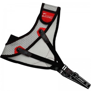 Elong Outdoor 443000 Brystvagt Nylon Mesh Entreprenør Bueskydning Brystbeskyttelse