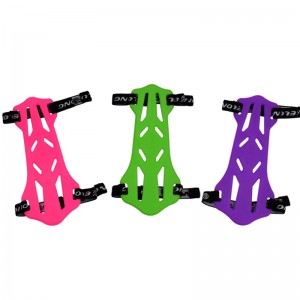 Elong Outdoor 44ag03 arm Guard blød gummi dobbelt-faced ved hjælp af bueskydning pile Shooting plast beskyttelse