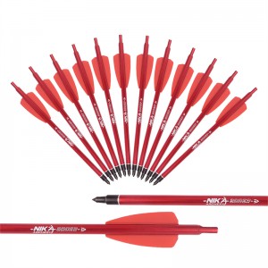 Nika Bueskydning 113173-02 7.5inch Aluminium Crossbow Bolt til COBRA Adder/R9/RX Crossbow Hunting