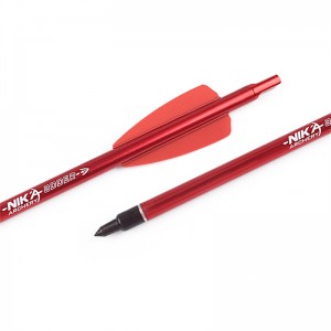 Nika Bueskydning 113173-02 7.5inch Aluminium Crossbow Bolt til COBRA Adder/R9/RX Crossbow Hunting