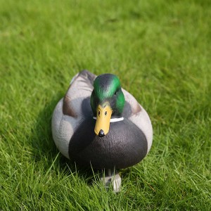 Plastic Duck Decoy Mallard Kvinde Duck Drake Flydende Keel Deadly Jagt Lure