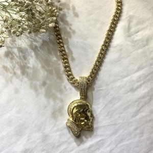 Nipsey Hussle Head Side Face Pendant