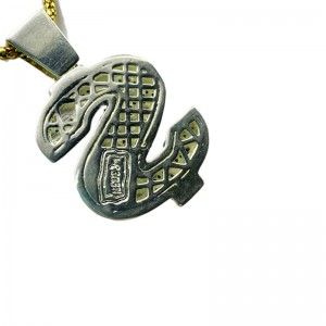 Hip-Hop Green S Dollar Symbol Pendant