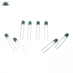 Kvalitet Garanteret Green Digital NTC Termistor Beskyttende HNP5D5 NTC Termistor til Hair Straightener