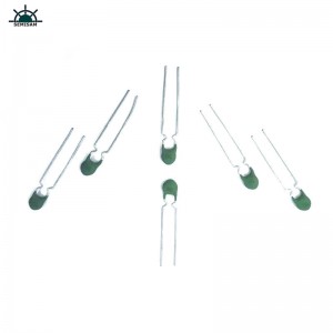 Kvalitet Garanteret Green Digital NTC Termistor Beskyttende HNP5D5 NTC Termistor til Hair Straightener