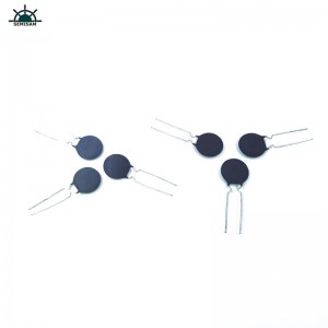 Kina ODM OEM Long Lead Black 30 Ohm 30D15 Diameter 15mm Modstande Power NTC Termistor