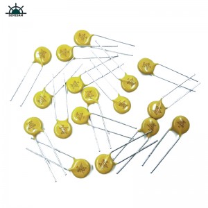 Original fabriksmodstand Leverandør Gul Silicium 10D431 Diameter 10mm Metal Oxid MOV Varistor For LED Driver