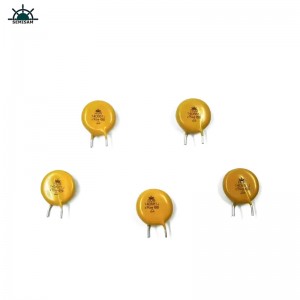 ODM lavere pris God service, Gul Høj Surge Mov 14mm HVR14D681K Zink Oxid Varistor For LED Lights