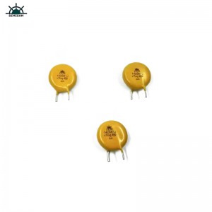 ODM lavere pris God service, Gul Høj Surge Mov 14mm HVR14D681K Zink Oxid Varistor For LED Lights