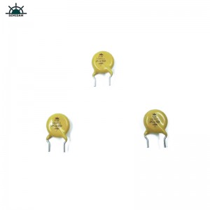 Kina Original Producent Passive Elektronik Komponenter, Gul MOV 10MM HVR10D511K ZINC OXIDE VARANTOR
