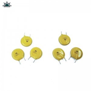 Kina Elektronik Komponenter, Gul MOV Modstand14mm 14D471 470V ZOV Indestrial Varistor MOV 5mm