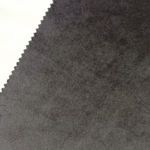 Genanvendt enkeltsidet fløjl Gabardine