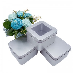 Square Tin Box (90mm * 90mm * 55mm)
