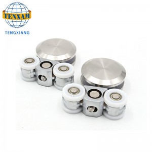 skydedør rullehjulet glas dør system hængende hjul montering hardware skydedør hjul