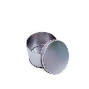 Brugerdefineret luksusrunde med låg Store duftende stearinlys Tin Can CanRonela Candle Tins (65mm * 50mm)