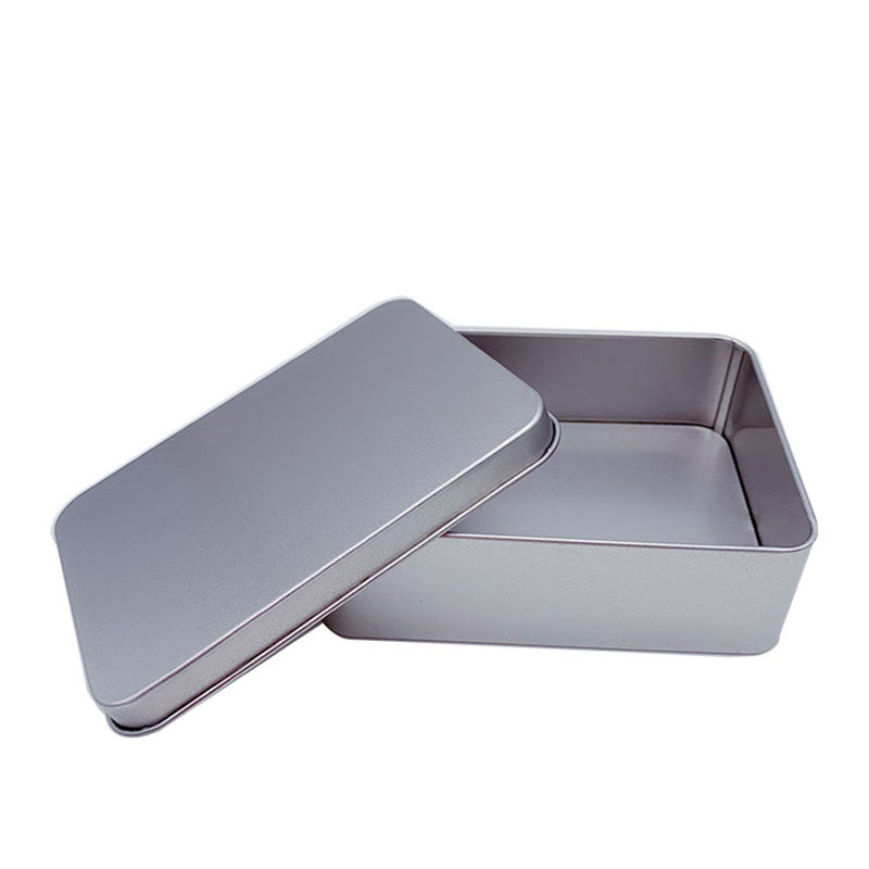 SOAP Storage Metal Box Window Gift Tin Box 125 * 90 * 48mm