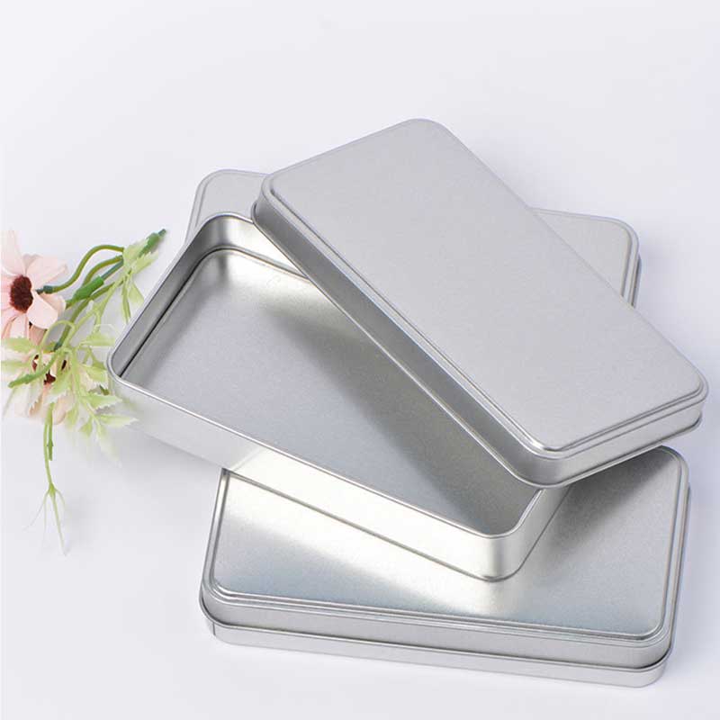 Eye Shadow Gift Metal Box Kosmetisk børste Tin Box 150 * 80 * 25mm