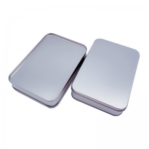 Gift Metal Emballage Box Chocolate Tin Box 160 * 110 * 35mm