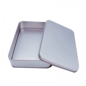 Gift Metal Emballage Box Chocolate Tin Box 160 * 110 * 35mm