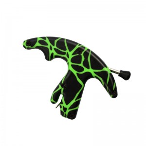 Elong Outdoor 42Ra01-GNS Green Camo Thumb Release Aid Bueskydning Forbindelse Bow Shooting Brug af hjælp