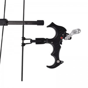 Elong Outdoor 42Ra06-BK 360 Grad Rotate Clamp Forbindelse Bow Release Aids Black Color