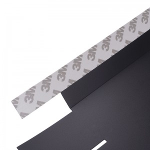 Modul Top Cover Isoleringsark Sort Højtemperaturresistent Isoleringsark 0,43 mm Isolering Materialebehandling