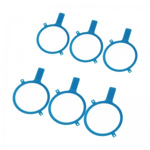 Bopu leverer trådløs opladning af beskyttende film PVC beskyttende filmdannelse blå mobiltelefon sædepude beskyttende film