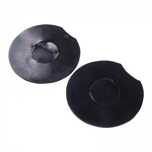 Levere sort traceless aftagelig lim, silikone enkelt og dobbeltsidet klæbemiddel, mobiltelefonbeslag hjælpekop flytbar lim