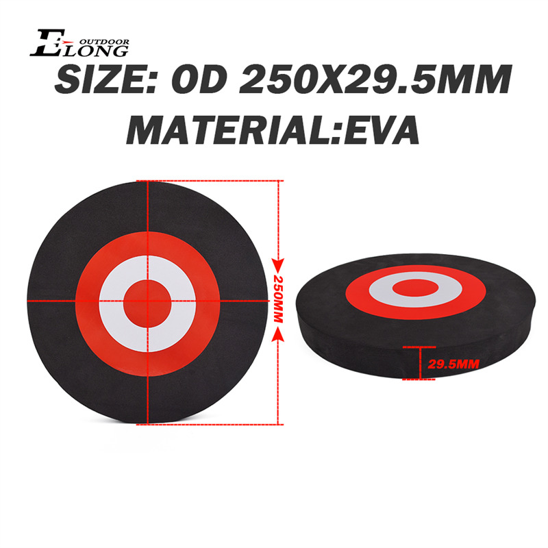 Elong Outdoor 410025 Eva Youth Archery Arrow Foam Target for optagelse Practice Flying Disc Target Foam Disc