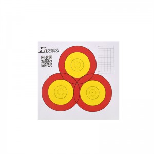 Elong Outdoor 41TF02 Mål Face Archery Arrow Target Face Shooting Practice Brug af udstyr