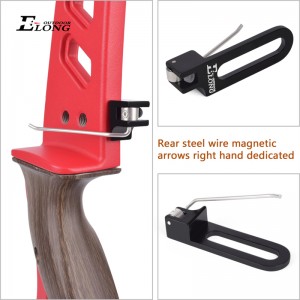 Elong Outdoor 250007-01 RH Aluminium Arrow Rest Recurve Udstyr til Recurve Bow Target Shooting