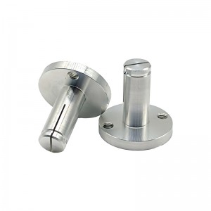 Aluminium Dele Rapid Prototype Precision CNC Machining Service CNC Fræsemaskinen