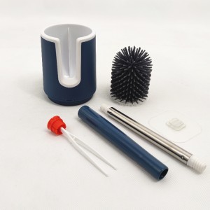 Jason Højkvalitets toiletbørste og holder Set/TOILET BRUSH/SILICONE toilet børste og holder til rengøring