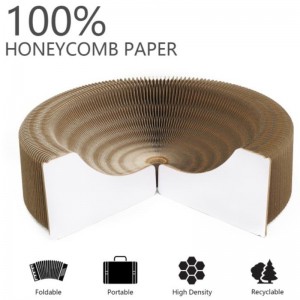 Bølgepapir ridsebordslibning klør legetøj bølgepapirkodnest