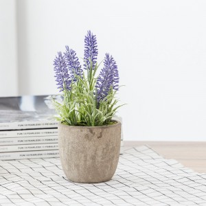 Hot Sale Factory Direct Supply Potted Artificial Lavendel