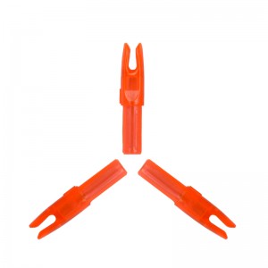 Nika Bueskydning 14N841 Plastic Insert Nock til Bueskydning ID. 6.2mm carbon/aluminum pile shooting
